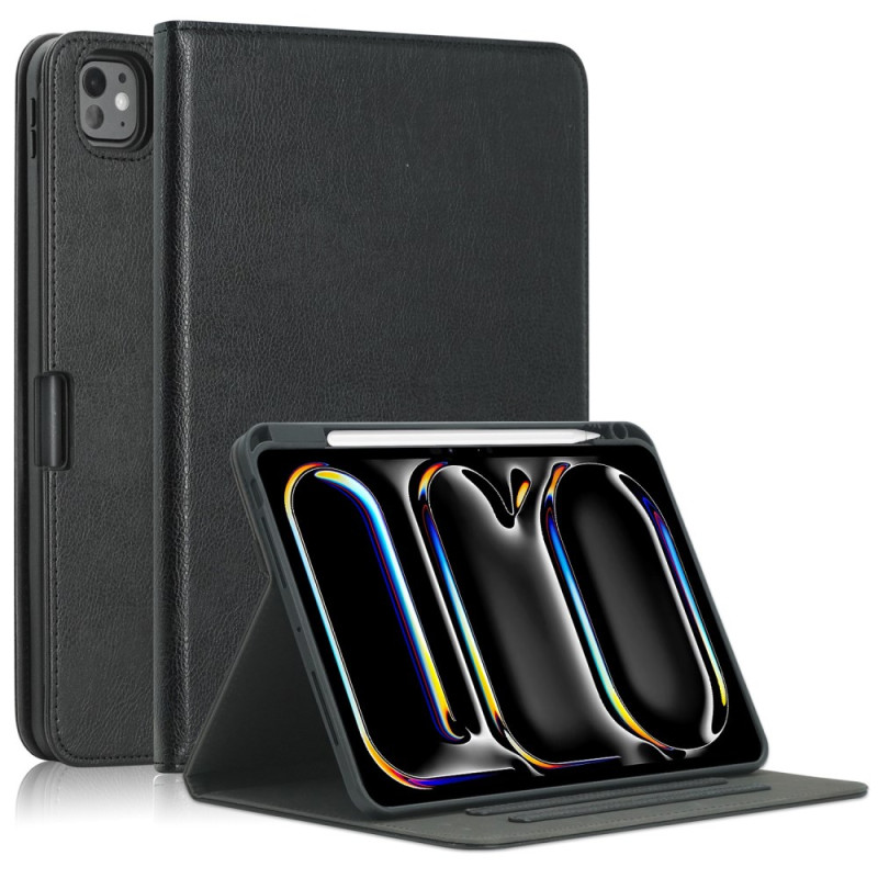 Étui iPad Pro 11 (2024) Simili Cuir Classique