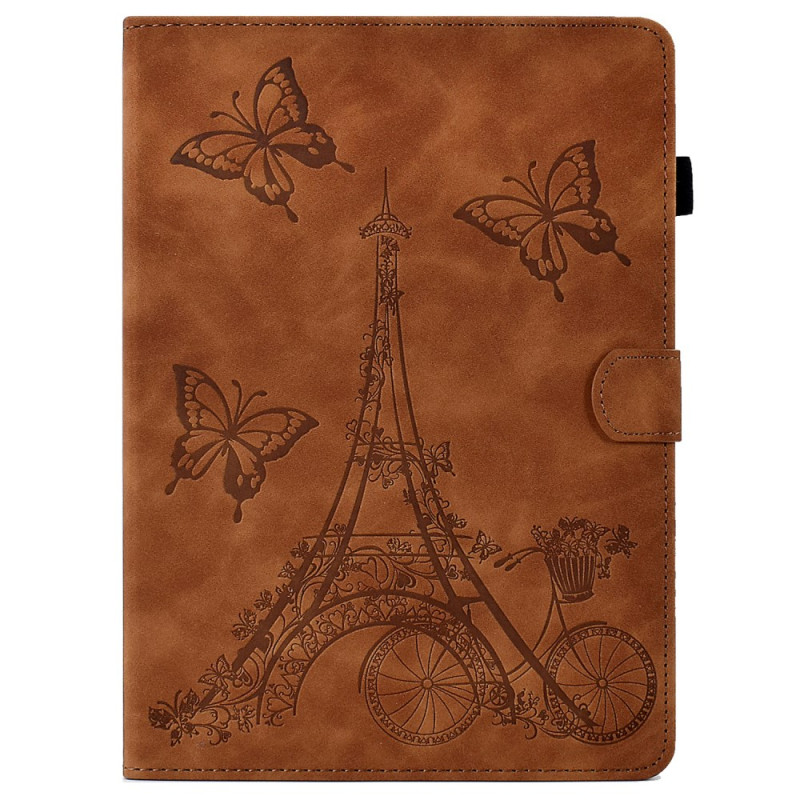 Housse iPad Pro 11 (2024) Empreinte Tour Eiffel