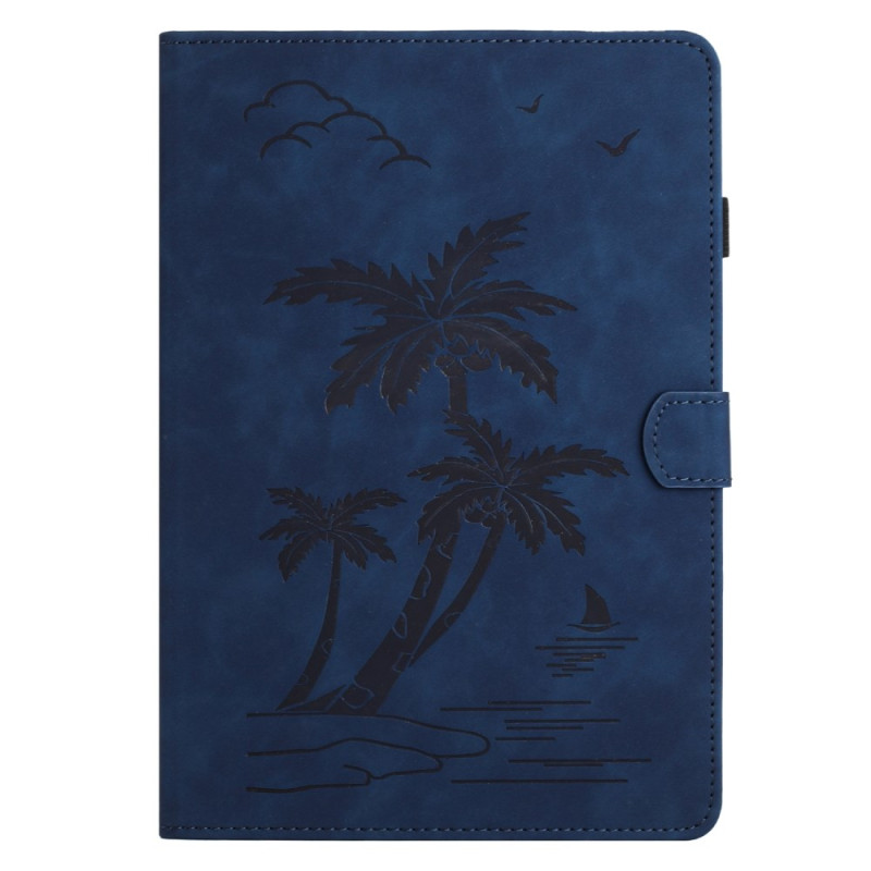 Housse iPad Pro 11 (2024) Empreinte Palmiers
