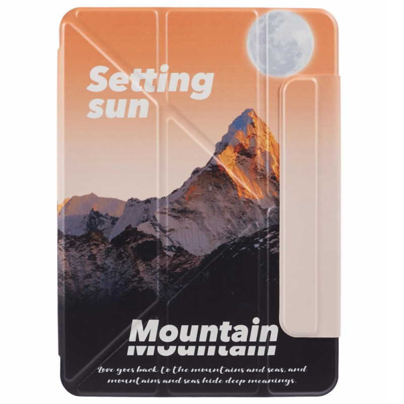 Smart Case iPad Air 11 (2025) (2024)/Air (2022) (2020)/ Pro 11 (2018) Montagne Enneigée