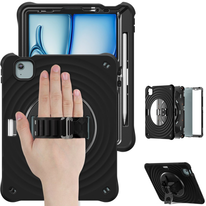 Coque iPad Air 11 (2025) (2024)/Air (2022) (2020)/ Pro 11 Robuste Sangle iPad Premium