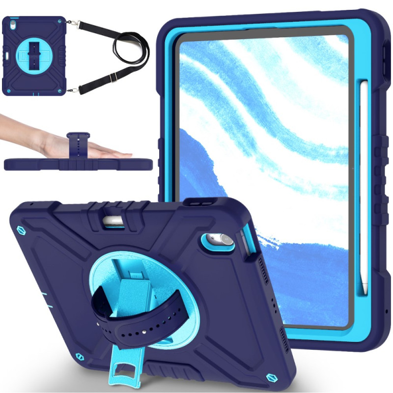 Coque iPad Air 11 (2025) (2024) Style X à Bandoulière
