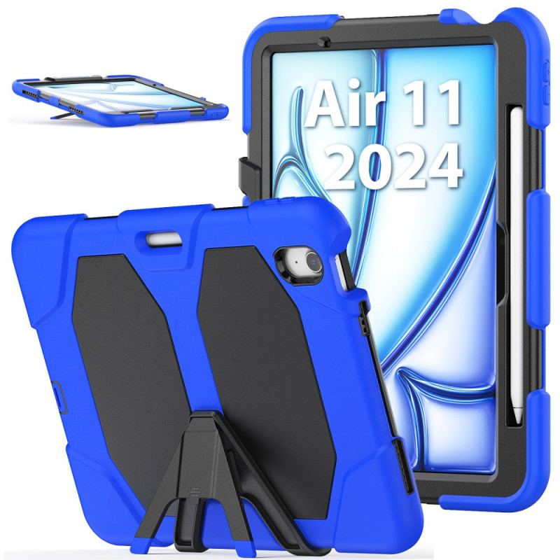 Coque iPad Air 11 (2025) (2024) Support Papillon et Protecteur d'Écran Intégré