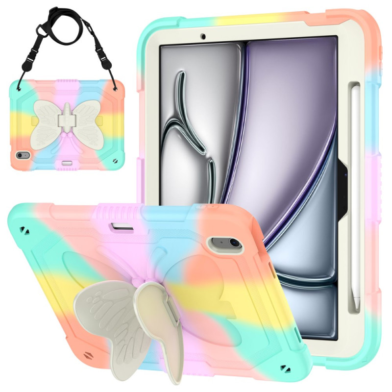 Coque iPad Air 11 (2025) (2024) Support Papillon et Bandoulière