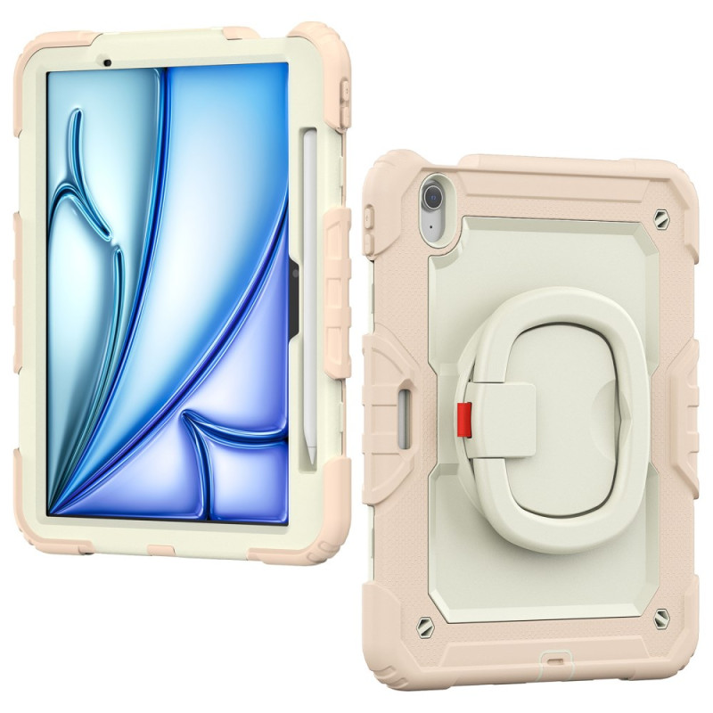 Coque iPad Air 11 (2025) (2024) Ultra Robuste avec Poignée et Porte-Stylet