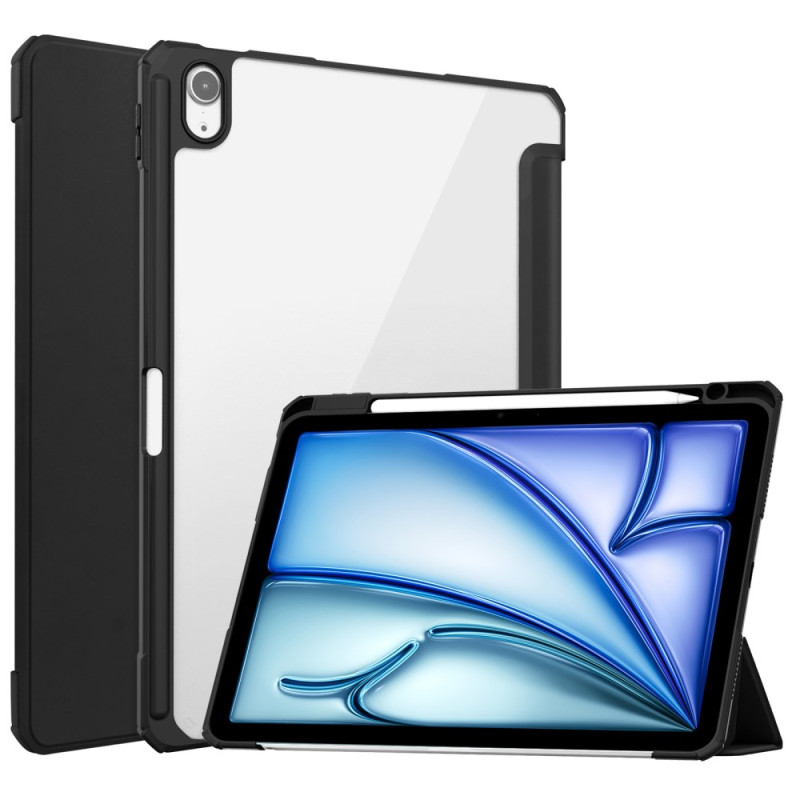 Smart Case iPad Air 11 (2025) (2024) Transparente avec Emplacement pour Stylo