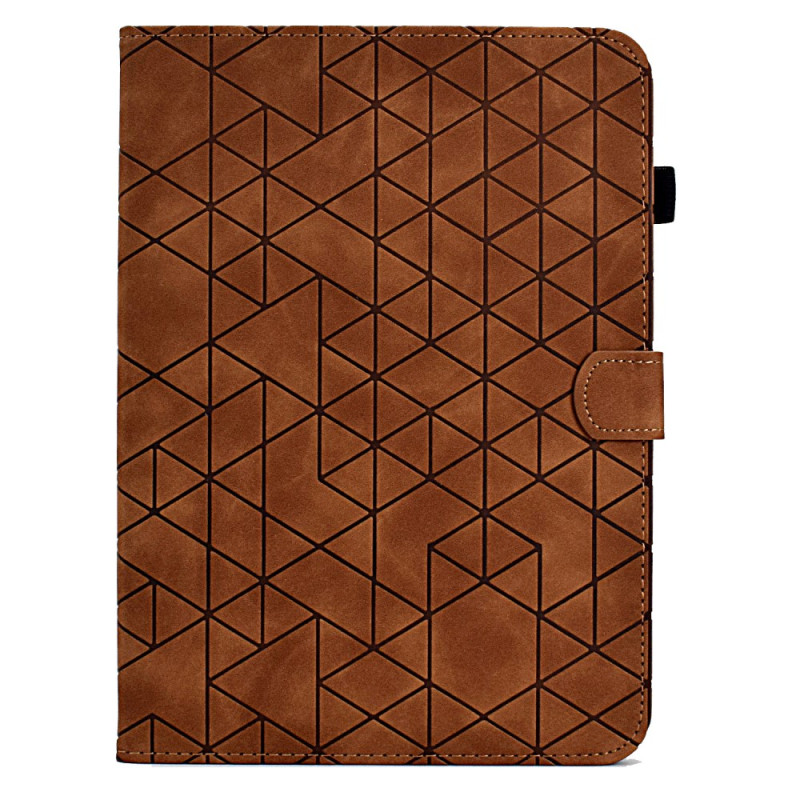 Housse iPad Air 11 (2025) (2024)/Air (2022) (2020)/ Pro 11 (2022) (2021) (2020) Motif Géométrique
