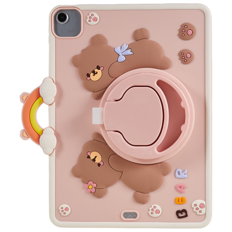 Coque iPad Air 11 (2025) (2024)/Air (2022) (2020)/ Pro 11 Design Ours Anneau-Support