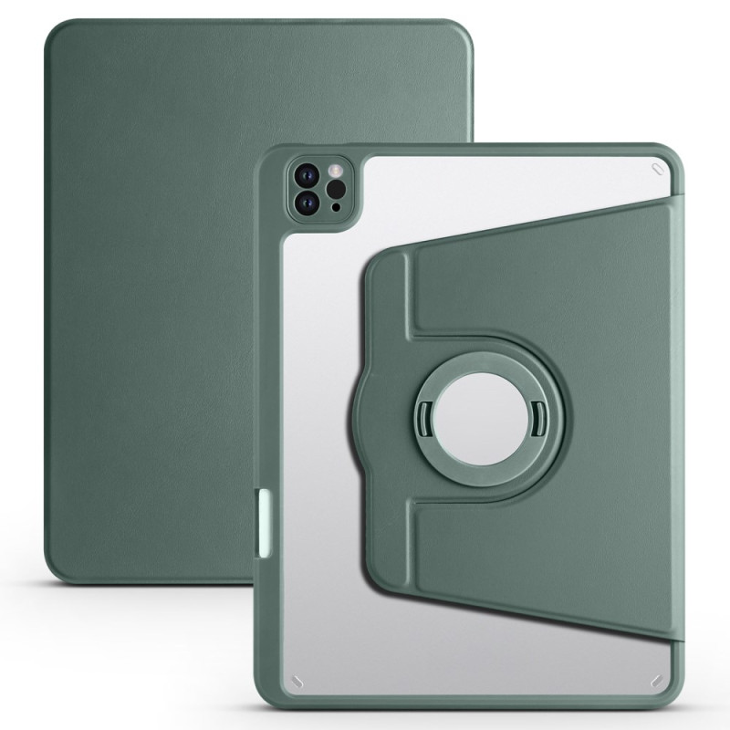 Étui iPad Air 11 (2025) (2024)/Air (2022) (2020)/ Pro 11 Effet Cuir Support Rotatif