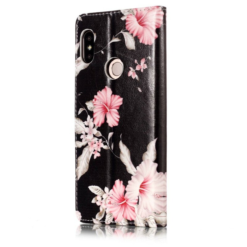 Housse Xiaomi Redmi Note 5 Fleurs Roses