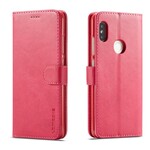 Housse Xiaomi Redmi Note 5 LC.IMEEKE Effet Cuir