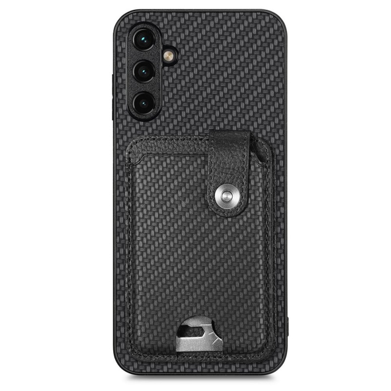 Coque Samsung Galaxy A24 4G Fibre Carbone Portefeuille