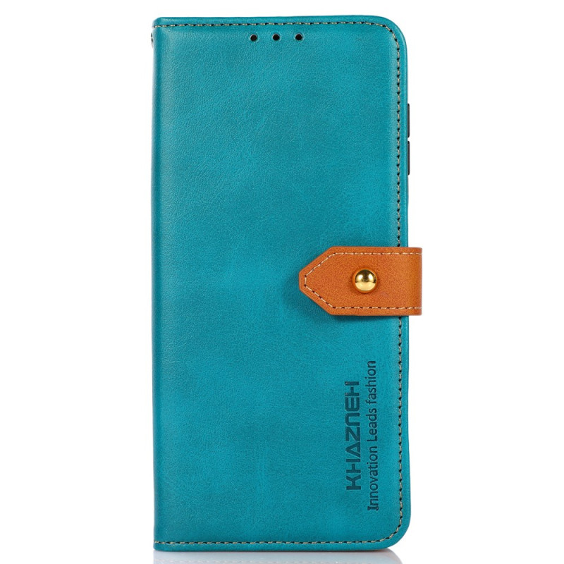 Housse Nokia C32 Fermoir Doré KHAZNEH