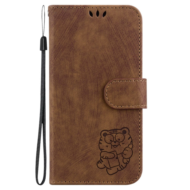 Housse Motorola Edge 60 Neo / 50 Neo Petit Chatà Lanière