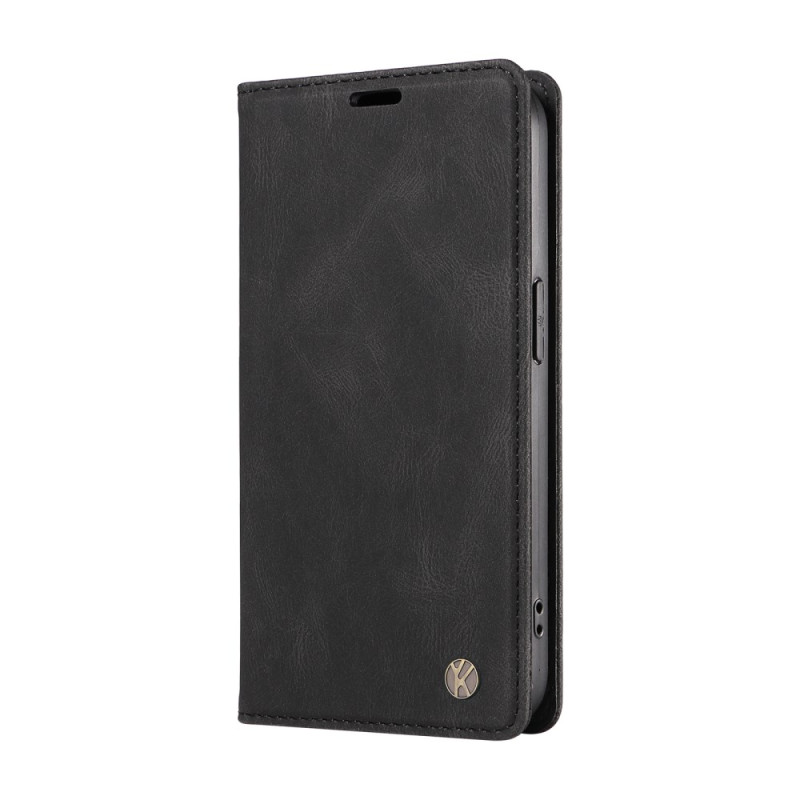 Flip Cover Motorola Edge 60 Neo / 50 Neo Effet Daim YIKATU