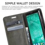 Housse Sony Xperia XZ2 Compact Muxma Tissu et Effet Cuir Housse Sony Xperia XZ2 Compact Muxma Tissu et Effet Cuir