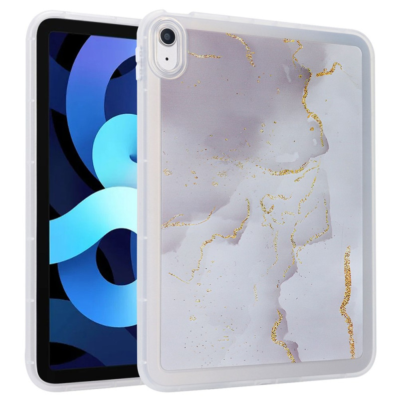 Coque iPad (2025) / 10.9 (2022) Silicone Design Marbre