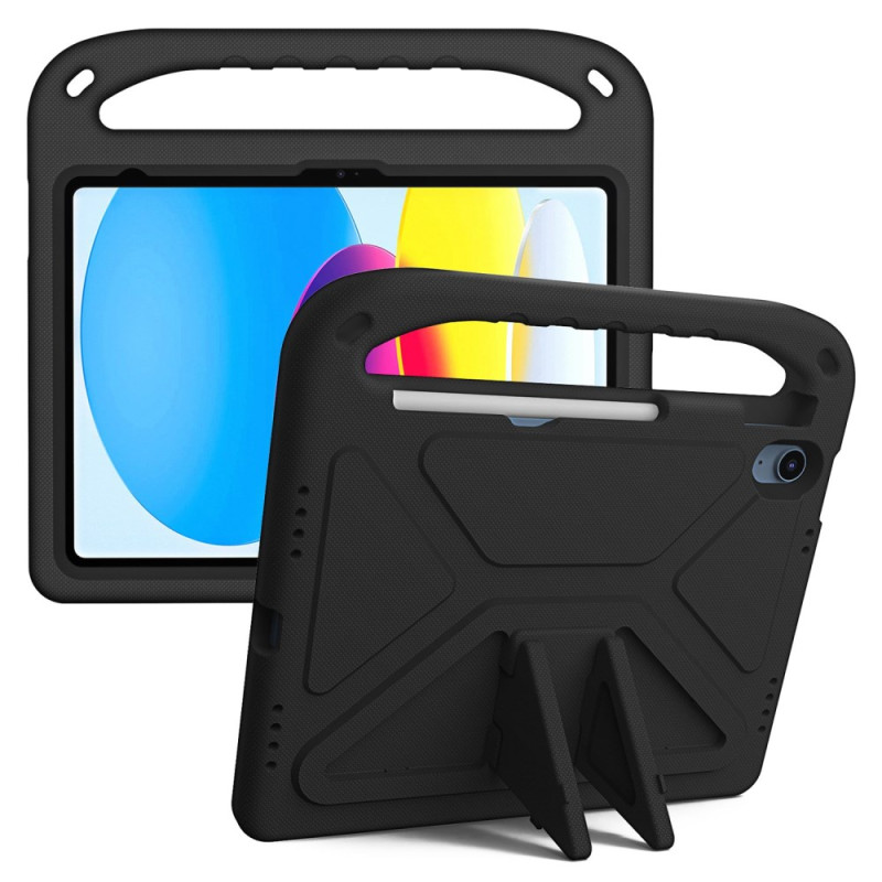 Coque iPad (2025) / 10.9 (2022) Poignée Portable et Support Pliable