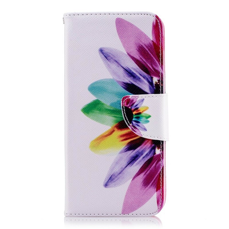 Housse Samsung Galaxy J6 Fleur Aquarelle Housse Samsung Galaxy J6 Fleur Aquarelle