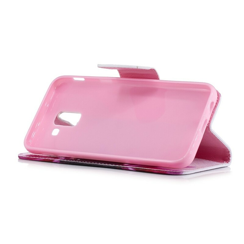 Housse Samsung Galaxy J6 Fleur Aquarelle Housse Samsung Galaxy J6 Fleur Aquarelle