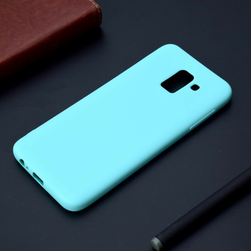 Coque silicone + verre trempé Samsung Galaxy J6 (2018)