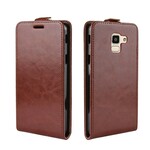 Housse Samsung Galaxy J6 Rabattable Effet Cuir Housse Samsung Galaxy J6 Rabattable Effet Cuir