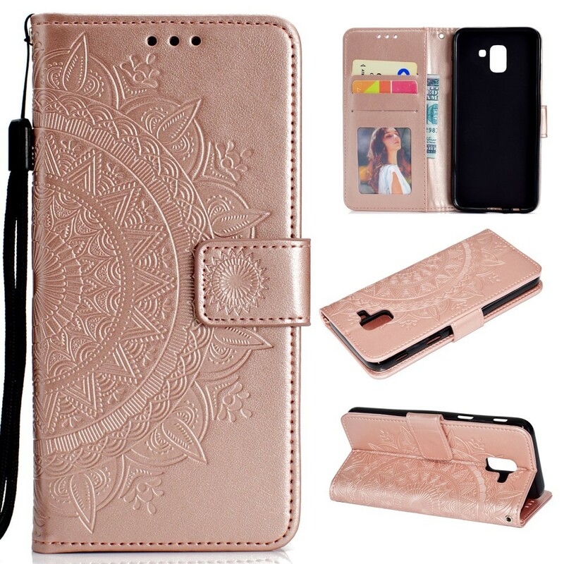 Housse Samsung Galaxy J6 Mandala Soleil Housse Samsung Galaxy J6 Mandala Soleil
