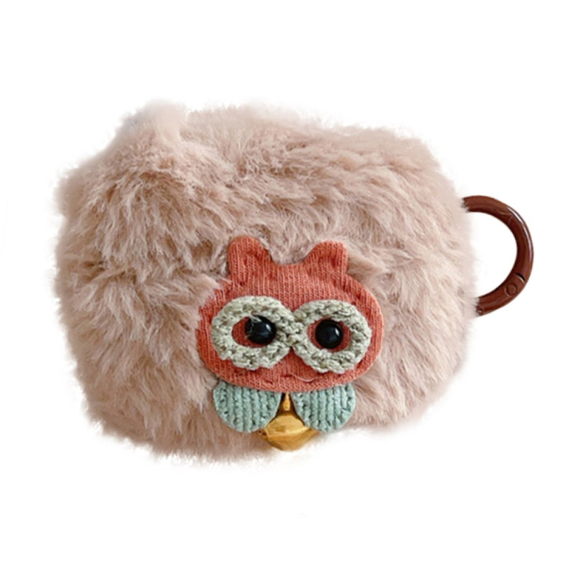 Coque AirPods Pro 2 Peluche Chouette avec Anneau