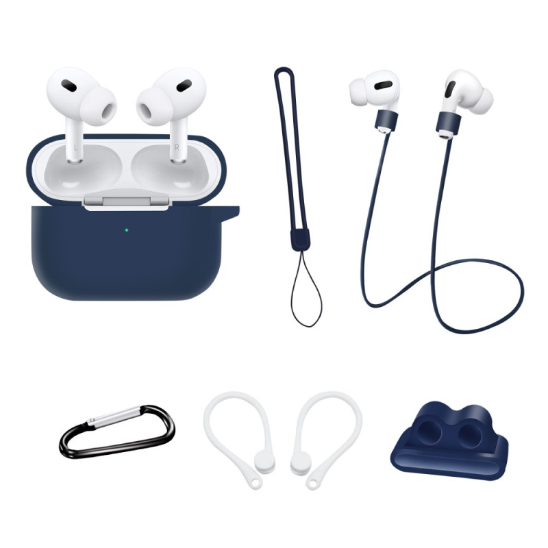 Kit AirPods Pro 2 Accessoires Anti-Perte 6-en-1