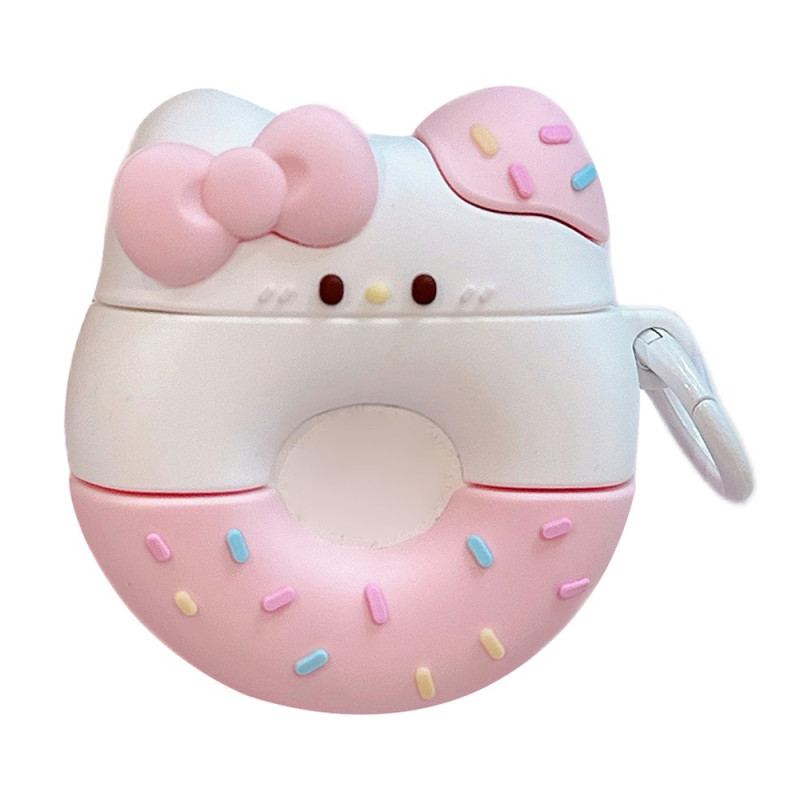 Coque Apple AirPods 2 / 1 Donuts Rose