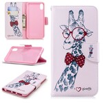 Housse iPhone XS Max Girafe Intello