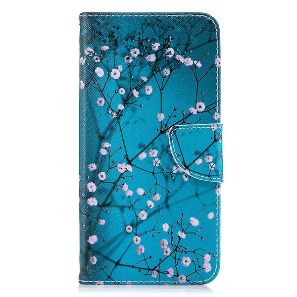 Housse iPhone XS Smart Arbre Fleuri