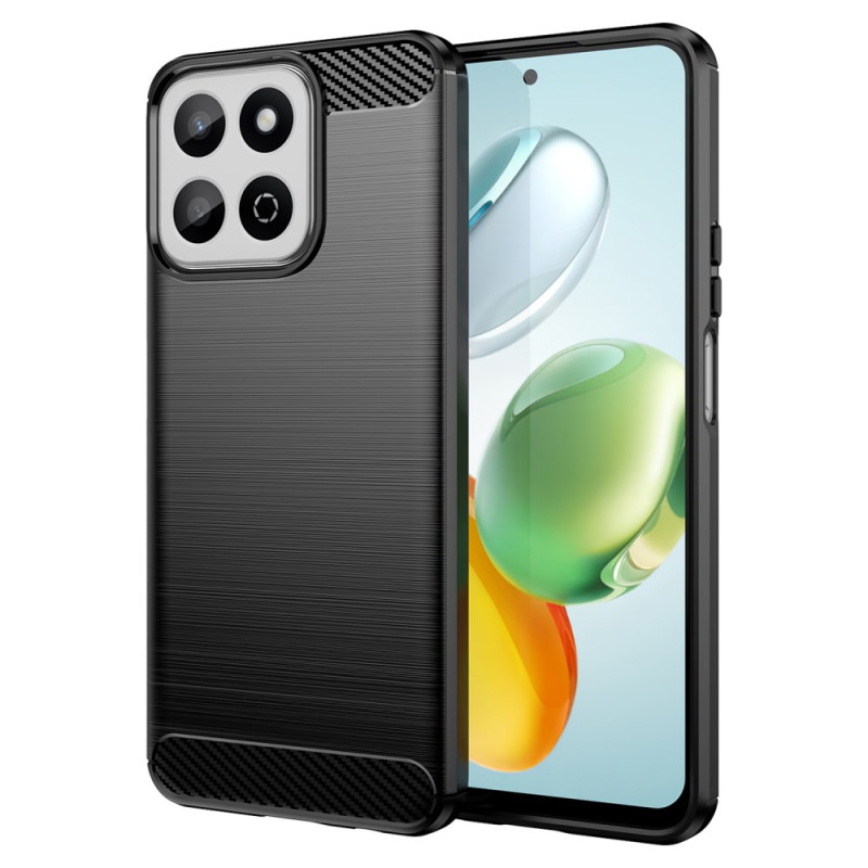 Coque Honor 200 Smart Fibre Carbone Brossée