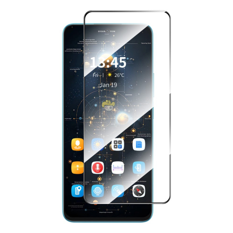 Protection en Verre Trempé Intégrale Écran pour Honor X7c 5G / 4G / 200 Smart 5G