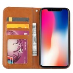 Flip Cover iPhone XS Max Simili Cuir Porte-Cartes