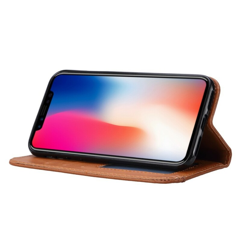 Flip Cover iPhone XS Max Simili Cuir Porte-Cartes