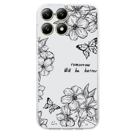 Coque Xiaomi 14T Fleurs et...