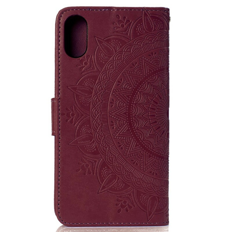 Housse iPhone XR Mandala Soleil