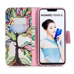 Housse Huawei P Smart Plus Arbre Coloré