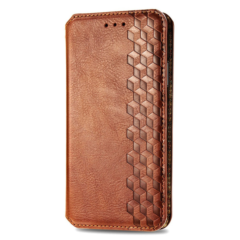Flip Cover Asus Zenfone 10 Effet Daim Frise