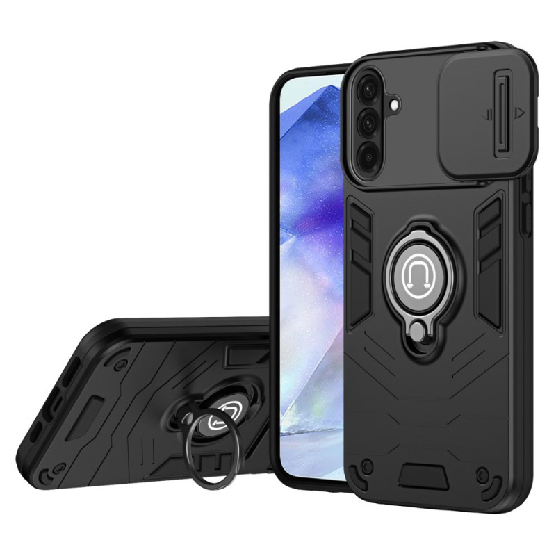 Coque Samsung Galaxy A56 5G Protection de Caméra Coulissante et Support