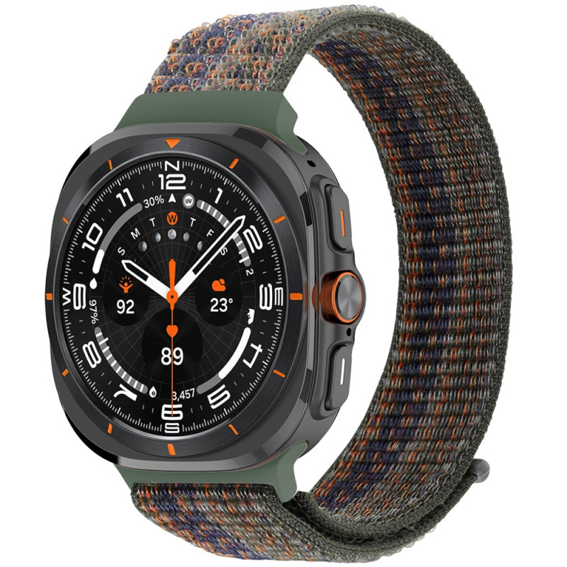 Bracelet Samsung Galaxy Watch Ultra Nylon Fermeture Velcro