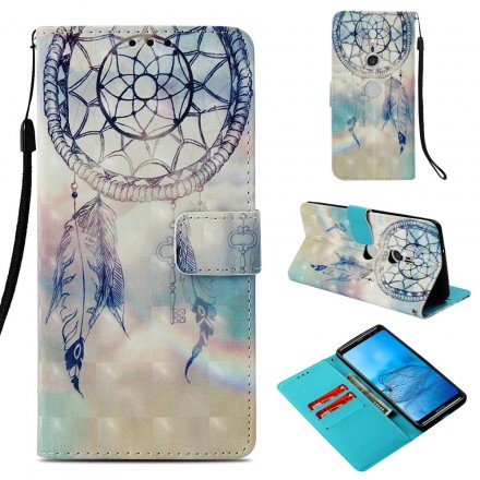 Housse Sony Xperia XZ3 Attrape Rêves Aquarelle Housse Sony Xperia XZ3 Attrape Rêves Aquarelle