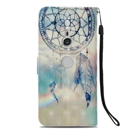 Housse Sony Xperia XZ3 Attrape Rêves Aquarelle Housse Sony Xperia XZ3 Attrape Rêves Aquarelle