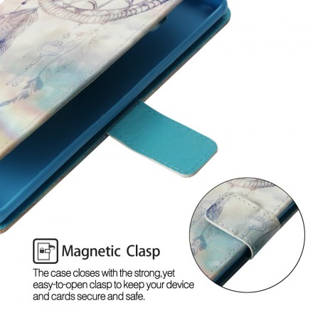 Housse Sony Xperia XZ3 Attrape Rêves Aquarelle Housse Sony Xperia XZ3 Attrape Rêves Aquarelle
