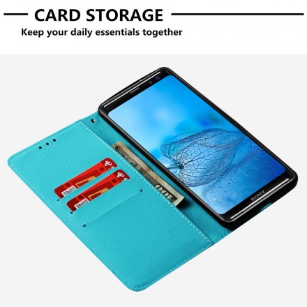 Housse Sony Xperia XZ3 Attrape Rêves Aquarelle Housse Sony Xperia XZ3 Attrape Rêves Aquarelle