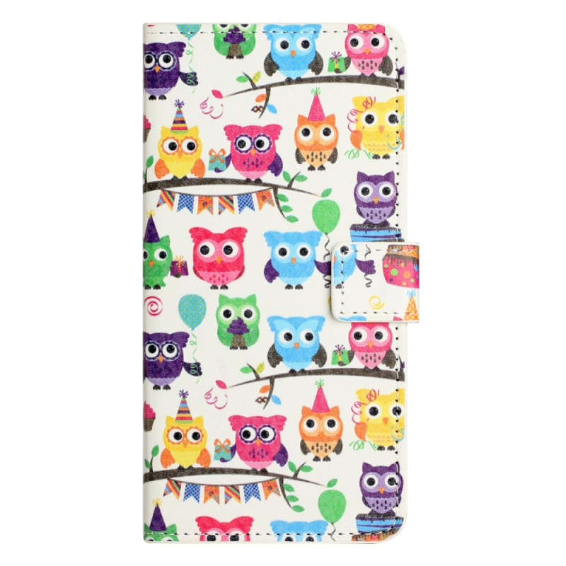 Housse Samsung Galaxy A18 4G / A17 4G / 5G Tribu de Hiboux