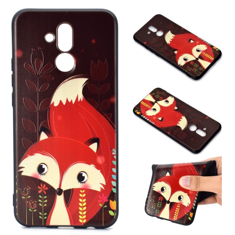 coque pour huawei y7 2019 renard