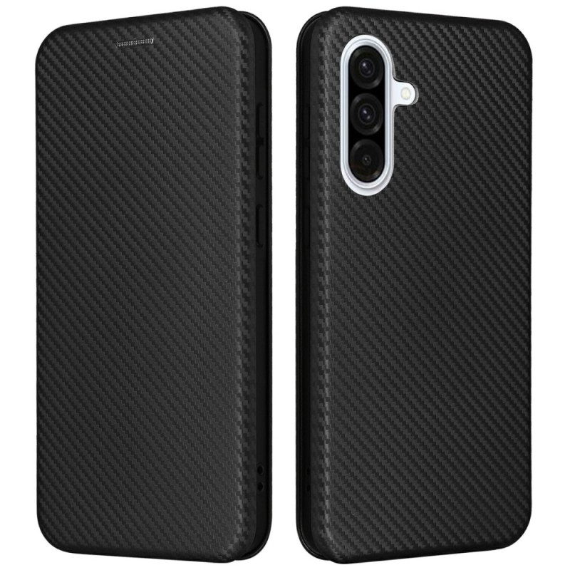 Flip Cover Samsung Galaxy A26 5G Fibre Carbone