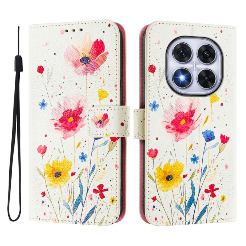 Housse Xiaomi Redmi Note 14 Pro Plus 5G / 14 Pro 5G / Poco X7 Motif Flora